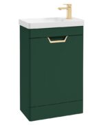 FREYA Floorstanding 55cm Single Door Cloakroom Vanity Unit