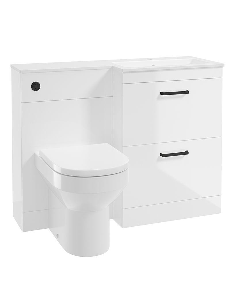 1731942152_uf2025-1 CORTA 110cm RH Combination Two Drawer Vanity Unit - Image 1