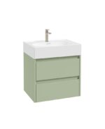 APEX Wall Hung 60cm Two Drawer Vanity Unit - Parkland & Basin