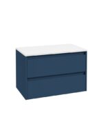 APEX Wall Hung 80cm Two Drawer Countertop Vanity Unit