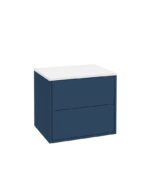 PULSE Wall Hung 60cm Two Drawer Countertop Vanity Unit