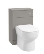 SCANDINAVIAN Back To Wall Unit & Cistern - Matt Khaki