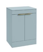 STOCKHOLM Floorstanding 60cm Two Door Countertop Vanity Unit