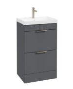 STOCKHOLM Floorstanding 50cm Two Drawer Vanity Unit