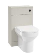 CORTA Back To Wall WC Unit - Whispering Willow-Black Button