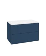 PULSE Wall Hung 80cm Two Drawer Countertop Vanity Unit