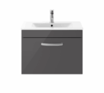 FORZA Wall Hung SATIN - Black, 60cm