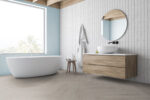 SPC Oak Greywood Herringbone Vinyl Floor