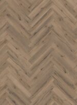 SPC Oak Mocha Herringbone Vinyl Floor - Image 2