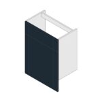 Gresham Back To Wall Unit - Indigo, 600mm