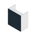 Gresham 2 Door Basin Unit - Indigo, 600mm