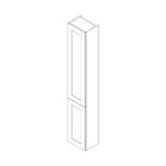 Gresham Slimline 300mm 2 Door Tall Storage Unit 300mm