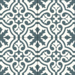 Flor Blue 45x45cm