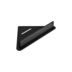 Corner Shower Shelf & Wiper - Black