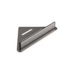 Corner Shower Shelf & Wiper - Gun Metal