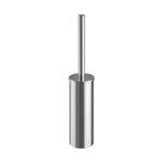 Round Toilet Brush Set - Chrome