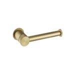 Ryver Toilet Roll Holder - Brushed Brass, Fluted