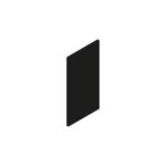 Base End Panel - Black