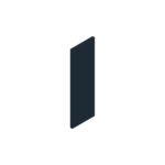 Slimline Base End Panel - Indigo