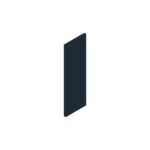 Slimline Wall End Panel - Indigo