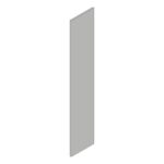 Tall End Panel - Grey