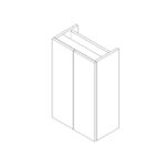 Stockton Slimline 2 Door Storage Unit