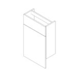 Stockton Slimline Back To Wall Unit