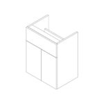 Stockton 2 Door Basin Unit