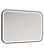 ASTRID BEAM Rectangle LED Mirror - 500x700mm, Matt Black