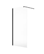 ASPECT Wetroom Panel - Matt Black