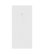 SLATE Rectangle Shower Tray White & Waste - 1700x800mm
