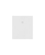 SLATE Rectangle Shower Tray White & Waste