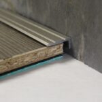 Trojan A31 Self-Adhesive Angle Edge 25x8mm - Brushed Silver, 25m