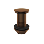 Aqualla Basin Waste Unslotted - Brushed Bronze