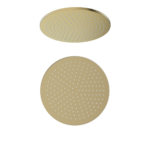 Aqualla Brass Shower Head - 250mm, Brushed Brass