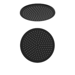 Aqualla Brass Shower Head - 250mm, Matt Black