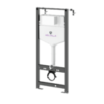 Aqualla Concealed Frame & Dual Flush Cistern For Wall Hung WC - 1160mm