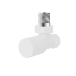Aqualla Round Angled Valves - Matt White