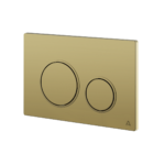 Aqualla Solara Flush Plate - Brushed Brass