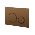 Aqualla Solara Flush Plate - Brushed Bronze