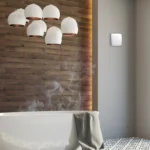 Breeze Bathroom Extractor Fan - White, timer-humidity