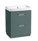 Compass Double Drawer Floor Unit 600mm