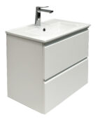 Deann Wall Hung 2 Drawer Unit - 500mm, Matt White