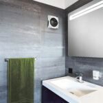 Hush Discreet Bathroom Extractor Fan - Chrome, timer