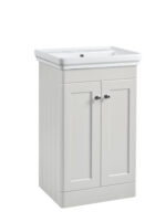 Marston Floor Standing Unit - 500mm, Paper White