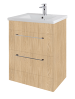 Rimini Floor Standing Unit - 600mm, Light Oak