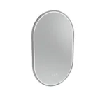 Alderbury Illuminated Pill Mirror - 500mm, Chrome