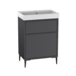 Arlington Floor Standing Unit - 600mm, Storm Grey