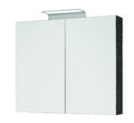 Rimini Mirror Cabinet - 800mm, Shadow Black