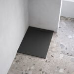 Altea Hexalyte Slate Shower Tray - Rectangle - 1600x900mm, Black
